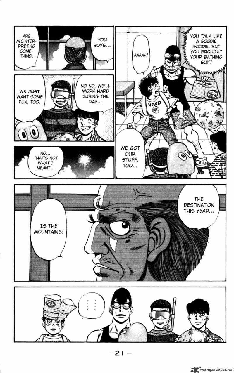 Hajime no Ippo: Fighting Spirit, Chapter 224 image 22